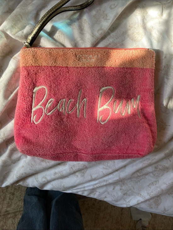 Victoria's Secret Handbags - (QUITE A BIT OF WEAR LOOK AT DESCRIPTION) Victoria secret makeup bag